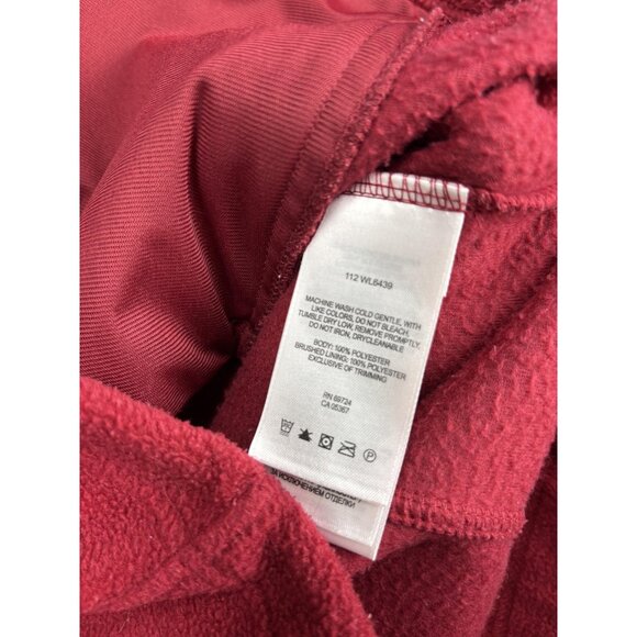 Columbia Jacket Womens M Red Benton Springs Fleece Full Zip Hiking Outdoor - Picture 5 of 6